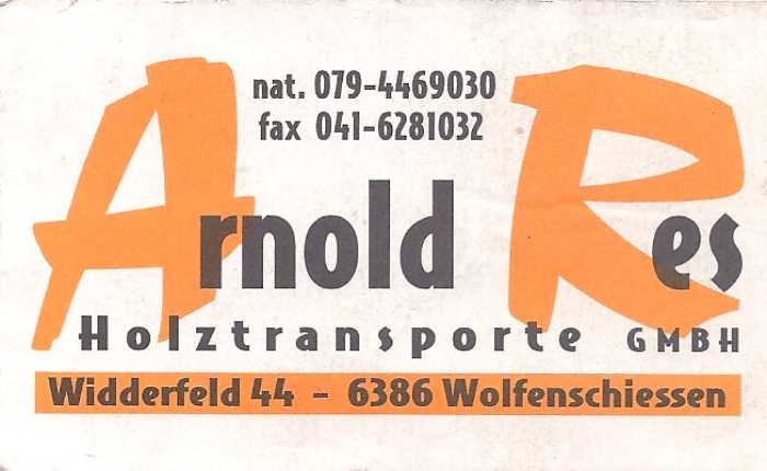 Arnold Res Holztransporte GmbH